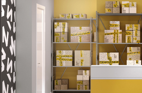 Яндекс Маркет выпустил коллекцию мебели для пунктов выдачи заказов
