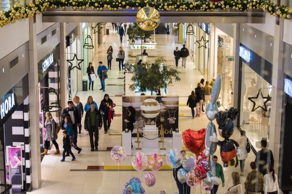 Посещаемость торговых центров в малых городах России выросла на 15%