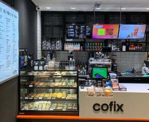 Первая кофейня Cofix начала работу в Краснодаре